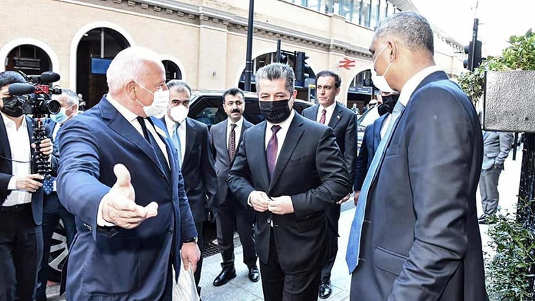 Kurdistan Region Prime Minister’s visit to United Kingdom. (Photo: KRG)