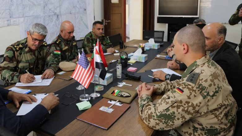 The Ministry of Peshmerga on Monday met with media advisors of the US-led coalition (Photo: Ministry of Peshmerga)