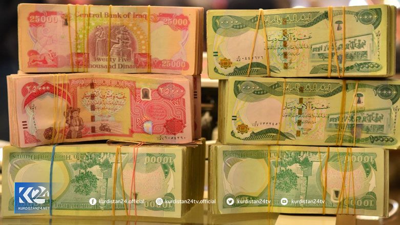 Iraqi dinar. (Photo: Kurdistan 24)