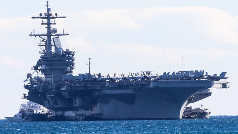 پێنتاگۆن: کەشتییە فڕۆکە هەڵگرەکەمان رەوانەی کەناراوەکانی سووریا کرد