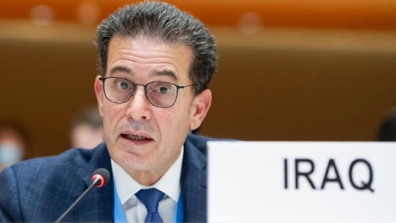 ممثل العراق لدى مكتب الأمم المتحدة في جنيف السفير عبدالكريم هاشم مصطفى