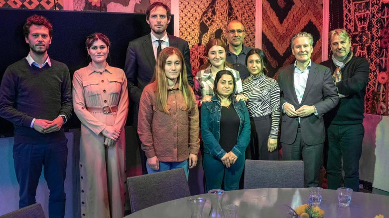 Six Yezidi survivors earlier this week spoke about their experiences in the Netherlands (Photo: Reber Dosky).