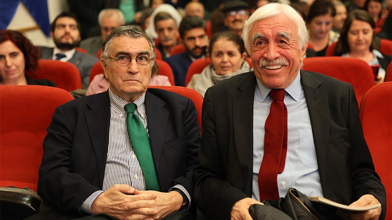 Yeşil Sol Parti adayları Hasan Cemal ve Cengiz Çandar (Foto: HDP)
