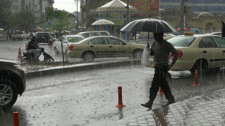 افزایش میزان بارندگی در اقلیم کوردستان