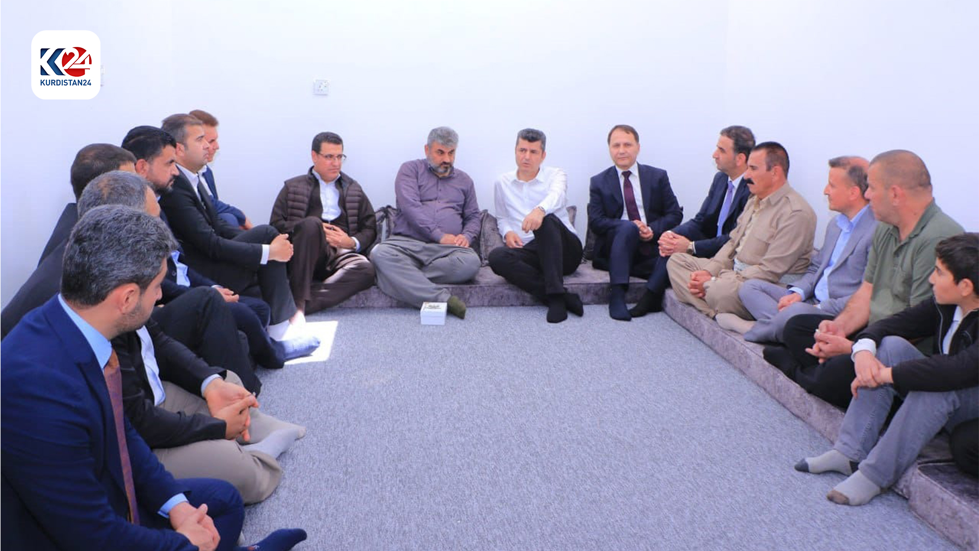 مەسرور بارزانی خانووەکی بە دیاری پێشکەشی پێشمەرگەیەکی برینداری شەڕی داعش کرد