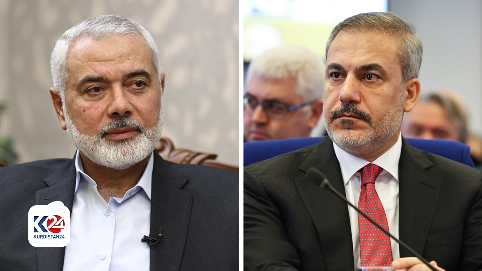 Hamas Siyasi Büro Başkanı İsmail Heniyye VE Türkiye Dışişleri Bakanı Hakan Fidan