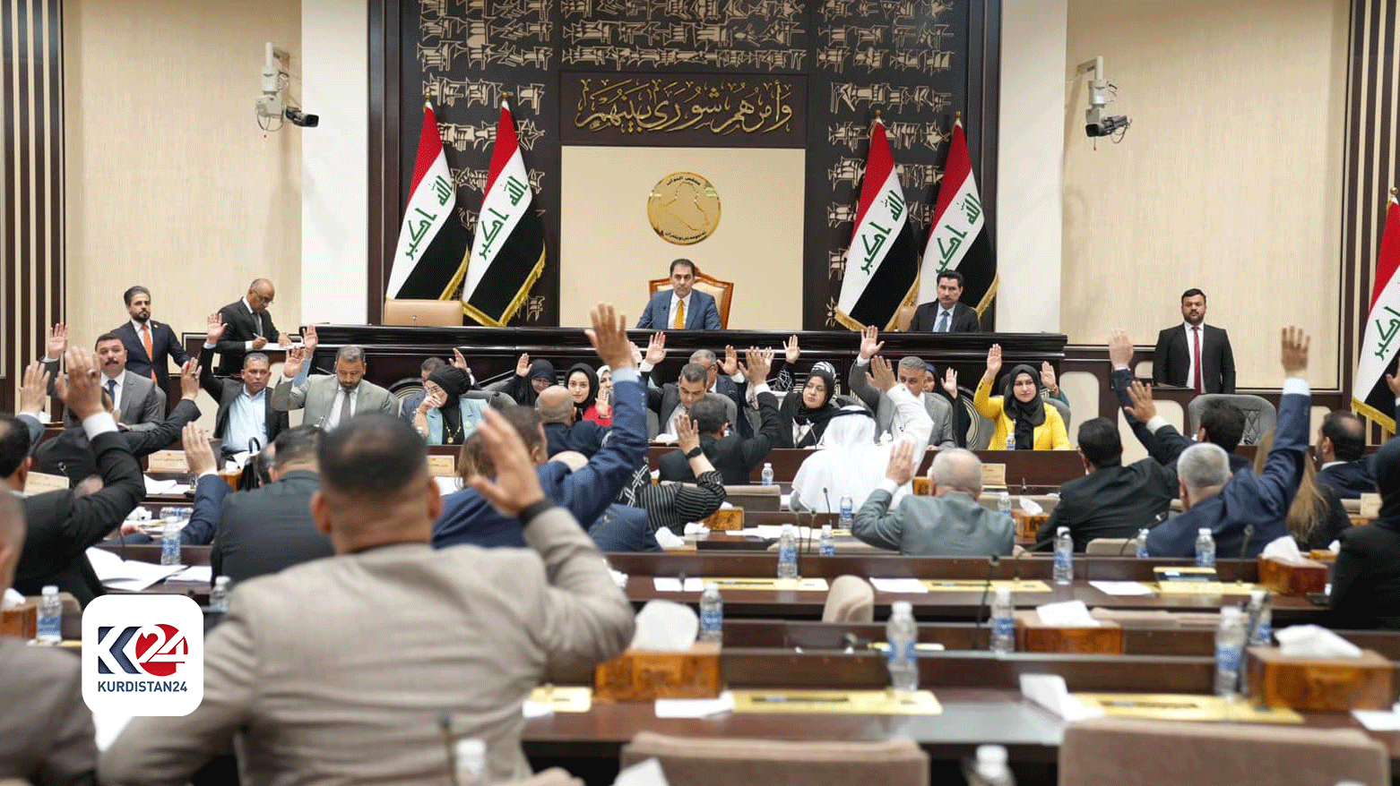 An Iraqi Parliament session. (Photo: Archive)