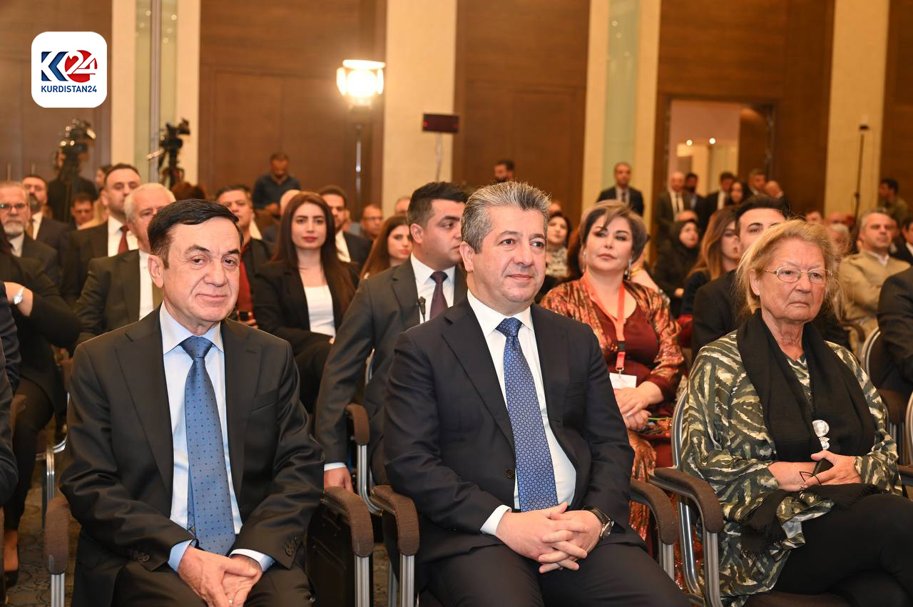 بەشداریی سەرۆکوەزیران مەسرور بارزانی لە دیداری نێودەوڵەتیی هەولێر بۆ کاری ڕۆژنامەنووسی