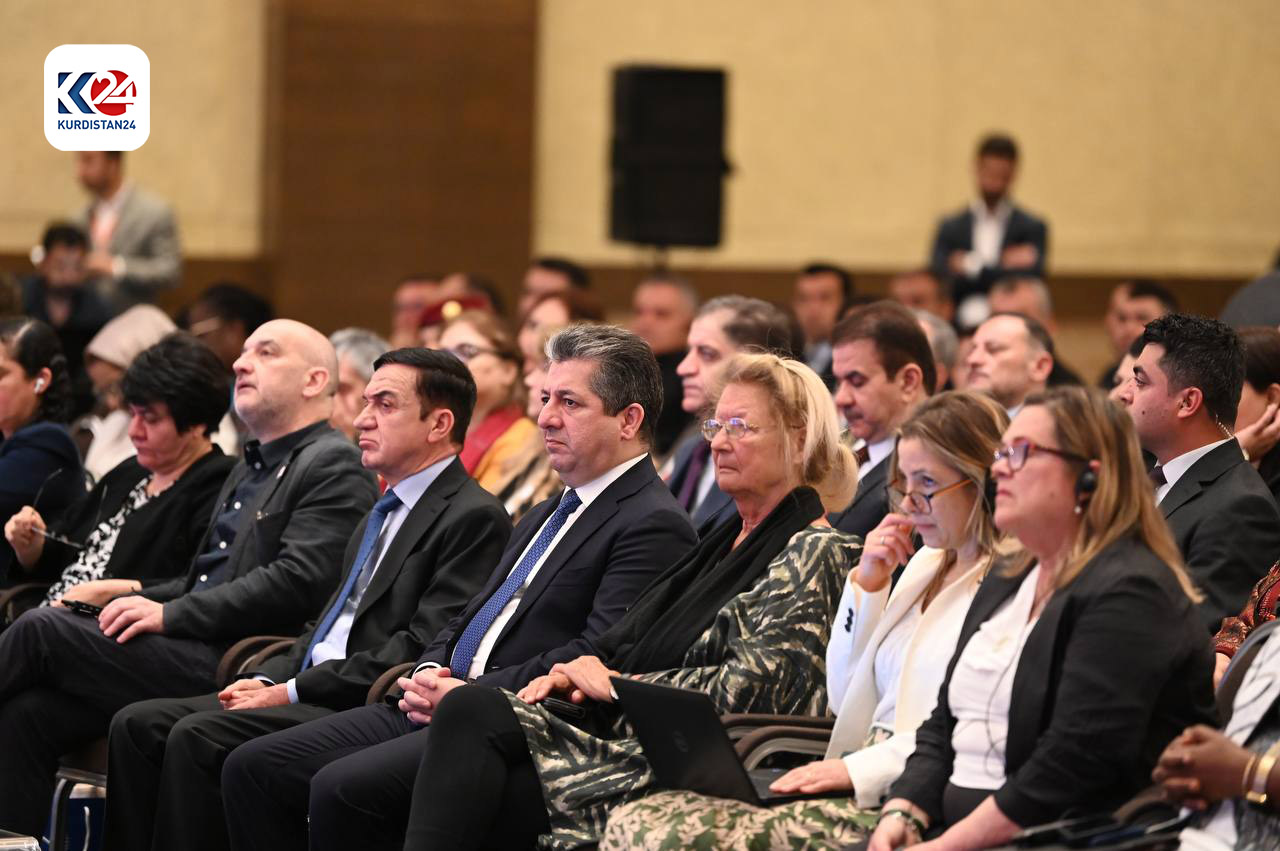 بەشداریی سەرۆکوەزیران مەسرور بارزانی لە دیداری نێودەوڵەتیی هەولێر بۆ کاری ڕۆژنامەنووسی