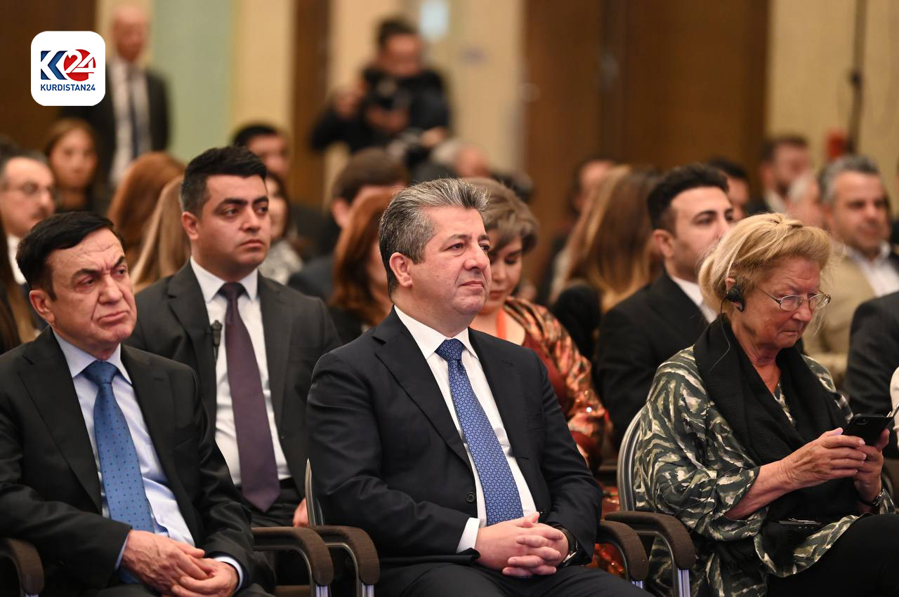 بەشداریی سەرۆکوەزیران مەسرور بارزانی لە دیداری نێودەوڵەتیی هەولێر بۆ کاری ڕۆژنامەنووسی