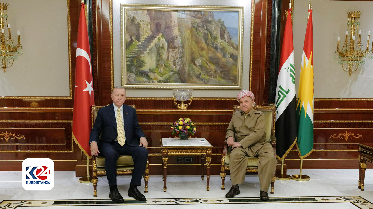 Erdoğan ile Barzani