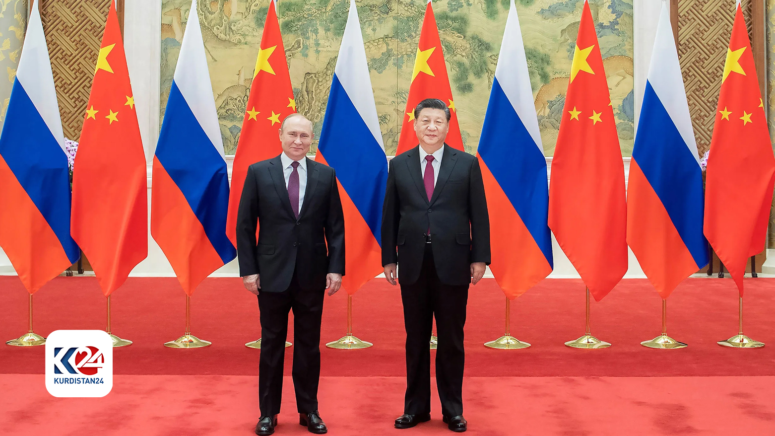 الرئيس الروسي فلاديمير بوتين ونظيره الصيني شي جين بينغ / وكالات