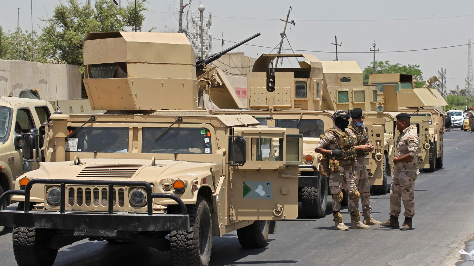 قوات من الجيش العراقي