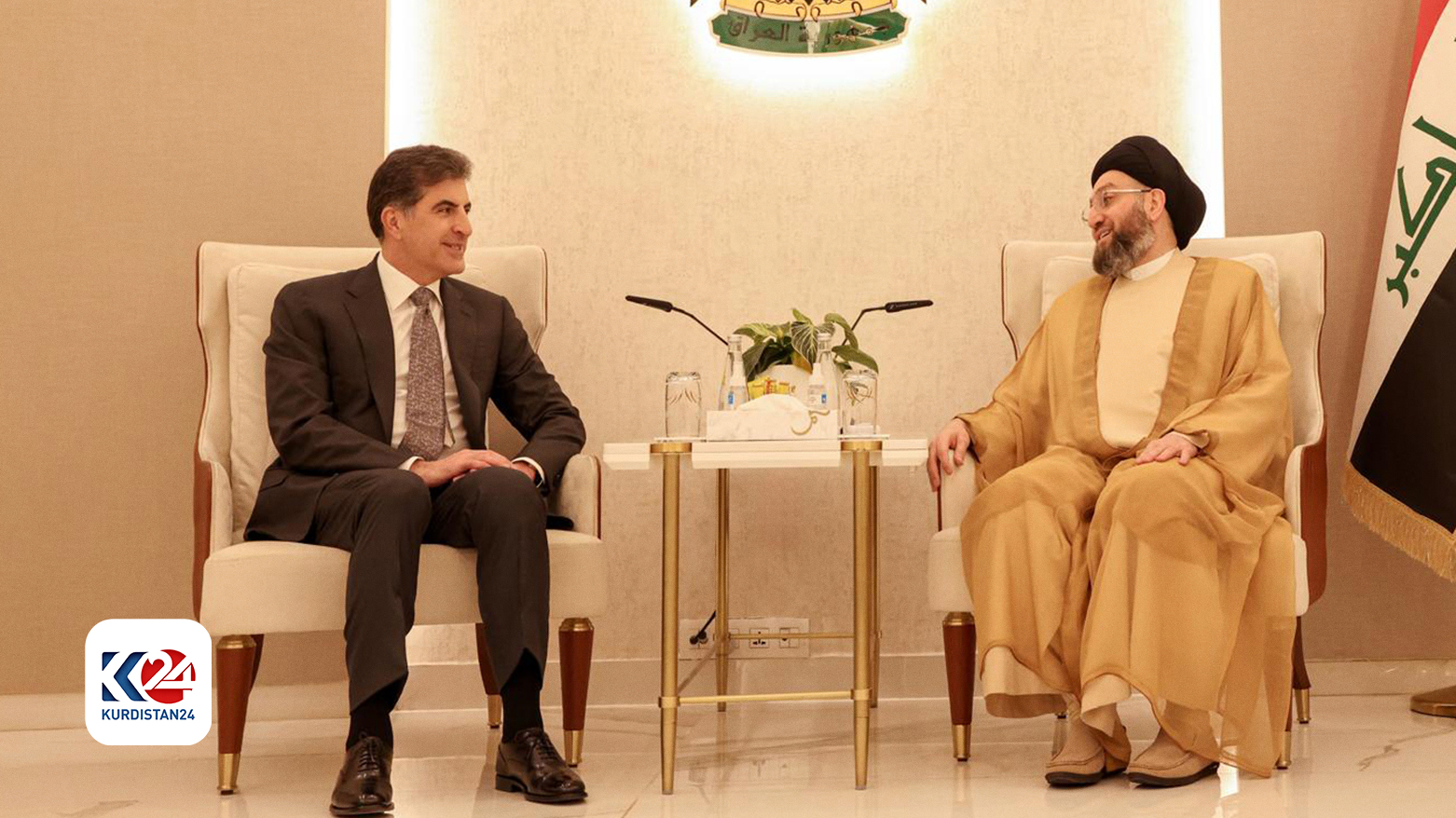 KRG President meets with Ammar alHakim in Baghdad