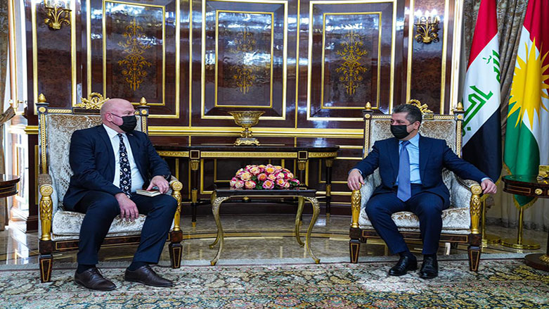 Vesa Hakkinen ve Başbakan Mesrur Barzani