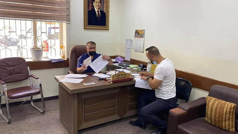تۆمارکردنی ناوی هاووڵاتیان بۆ وەرگرتنی ڤاکسین/ هەولێر