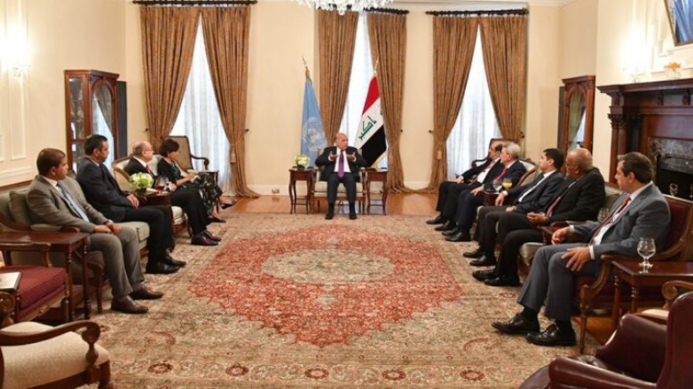 دیدار وزیرخارجه‌ی عراق فدرال با نمایندگان کشورهای عرب