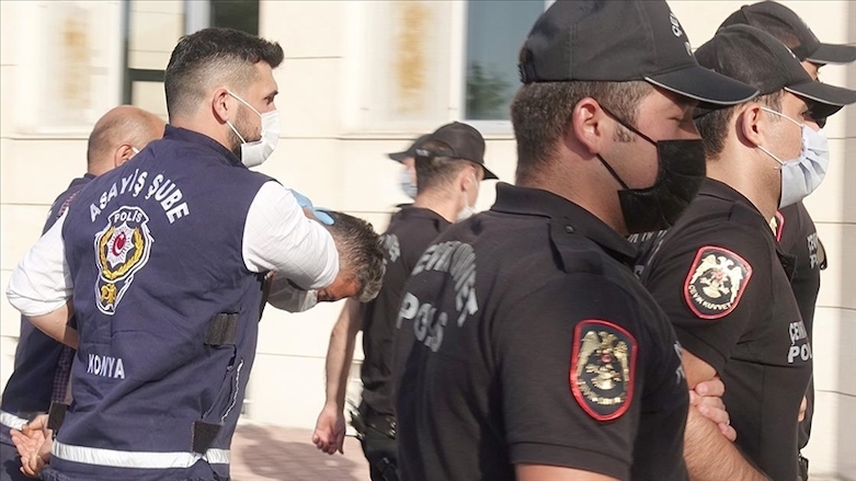 Mehmet Altun was arrested on August 5, 2021 in connection with the killing of 7 members of a Kurdish family in Konya, Turkey. (Photo: Abdullah Coskun/AA)