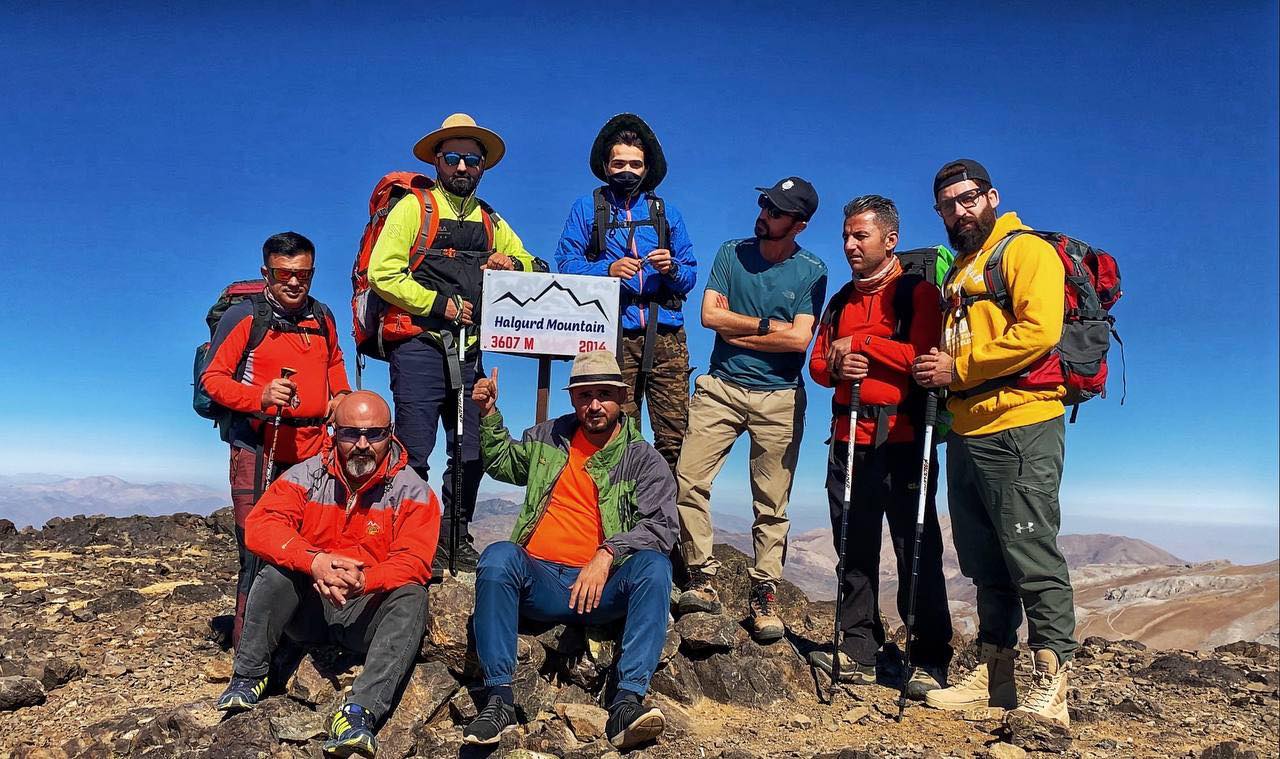 At the top of Halgurd Mountain, October 2020. (Photo: Gara Mountaineering Group)