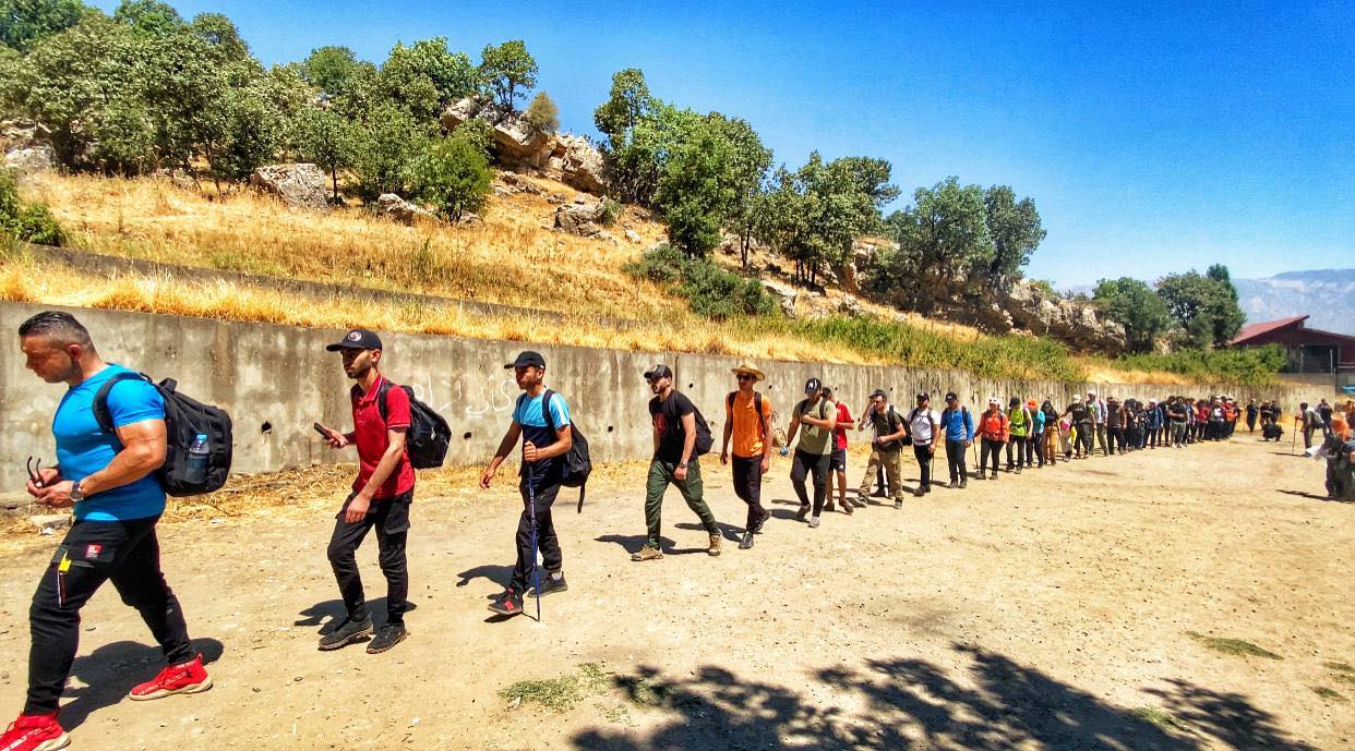 Preparing to hike Pers Mountain, June 18, 2021. (Photo: Gara Mountaineering Group)