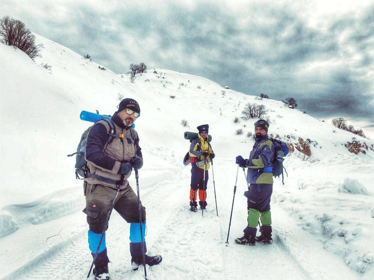 Mountaineers on Gara Mountain, January 17, 2020. (Photo: Gara Mountaineering Group)