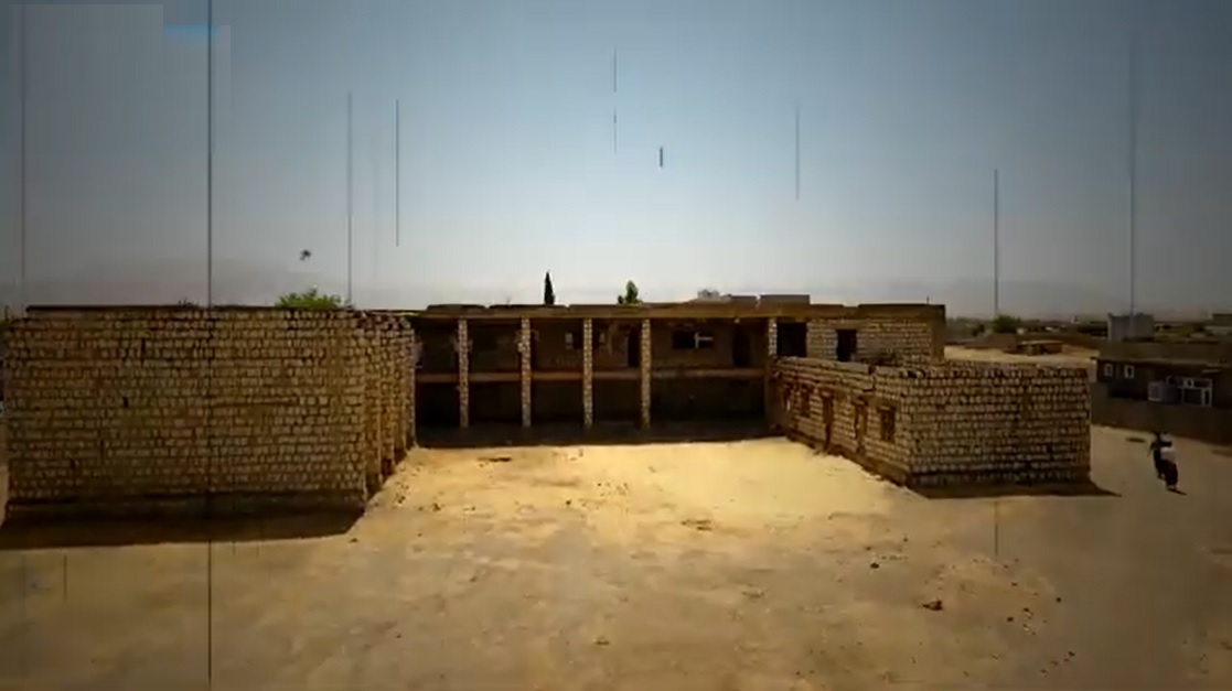 The building in which the victims were sheltering before they were burned alive. (Photo: Screengrab from a documentary on the massacre/Social media)