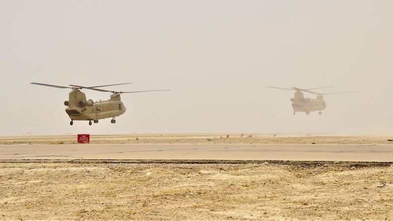 Over the Horizon Force recently completed a rapid deployment force protection mission in Iraq and returned to its home base in Kuwait, Col. Wayne Marotto said. (Photo: OIRspox/Twitter)