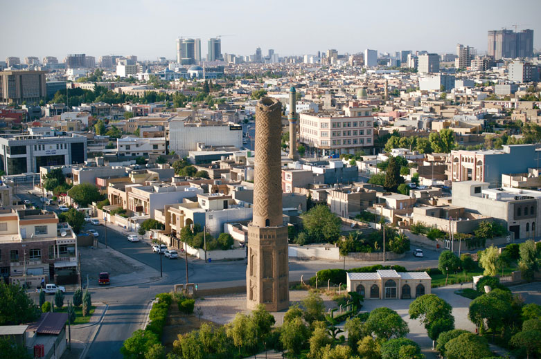 Erbil's main minaret was built in the 12th century and remains an important local landmark. (Photo: Levi Clancy)