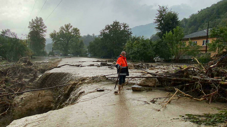 Heavy rains in Turkey have created serious flooding and deadly mudslides. (Photo: Demiroren News Agency)