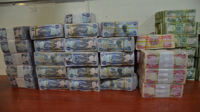 الحكومة الاتحادية في بغداد ترسل دفعة جديدة من مستحقات الاقليم