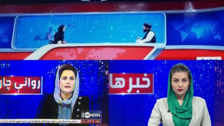 مجریان زن تلویزیون‌های طلوع و آریانا در افغانستان فعالیت خود را از سر گرفتند