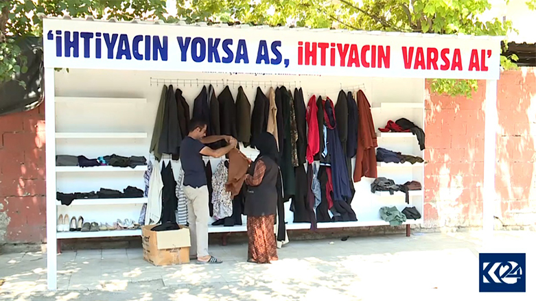 Li Diyarbekirê helmeta alîkariya cil û bergan dest pê kiriye