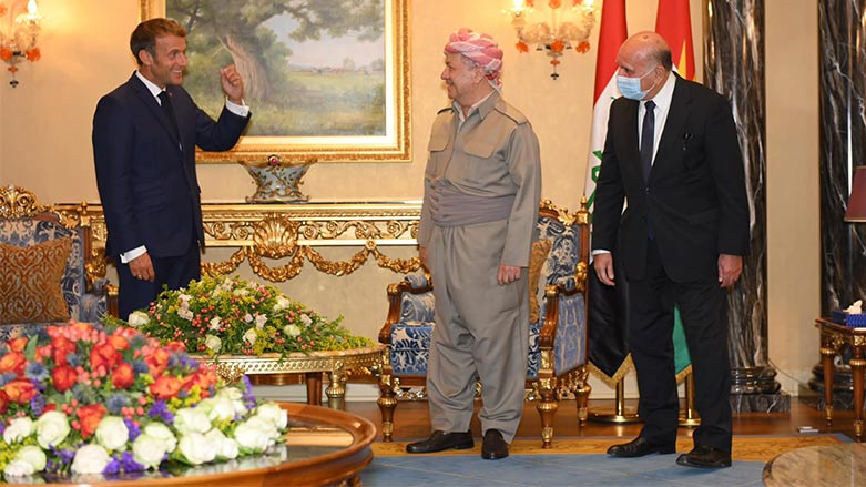 Cumhurbaşkanı Macron - Başkan Barzani