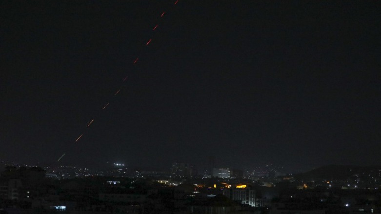 Celebratory gunfire light up part of the night sky after the last US aircraft took off from the airport in Kabul early on August 31, 2021. (Photo: AFP)