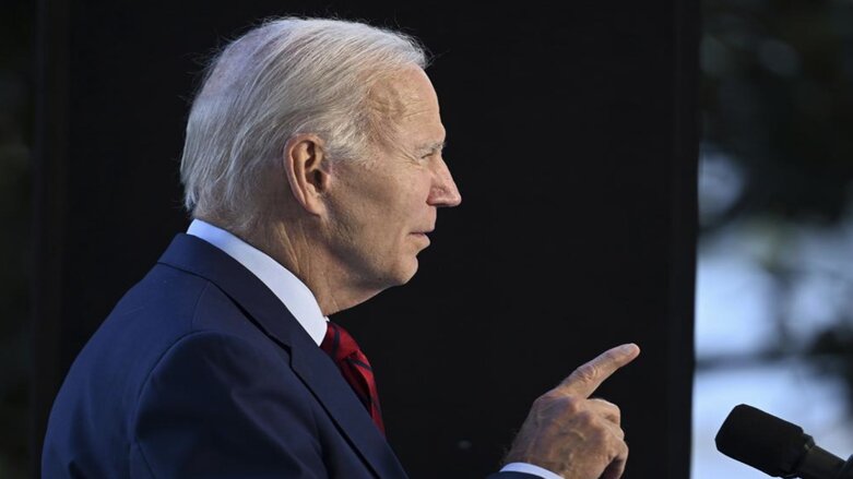 President Joe Biden speaks from the Blue Room Balcony of the White House, Aug. 1, 2022, as he announces that a US airstrike killed al-Qaida leader Ayman al-Zawahri in Afghanistan (Photo: Jim Watson/Pool via AP)