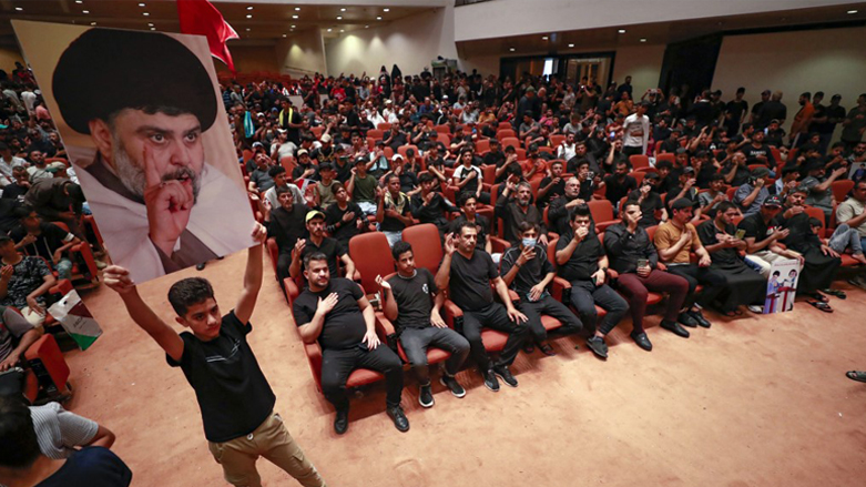 Supporters of Iraqi cleric Moqtada Sadr (image), occupy the Iraqi parliament for a fifth consecutive day, in protest at a nomination for prime minister by a rival Shiite faction in Baghdad's Green Zone, August 3, 2022. (Photo: Ahmad Al-Ruba