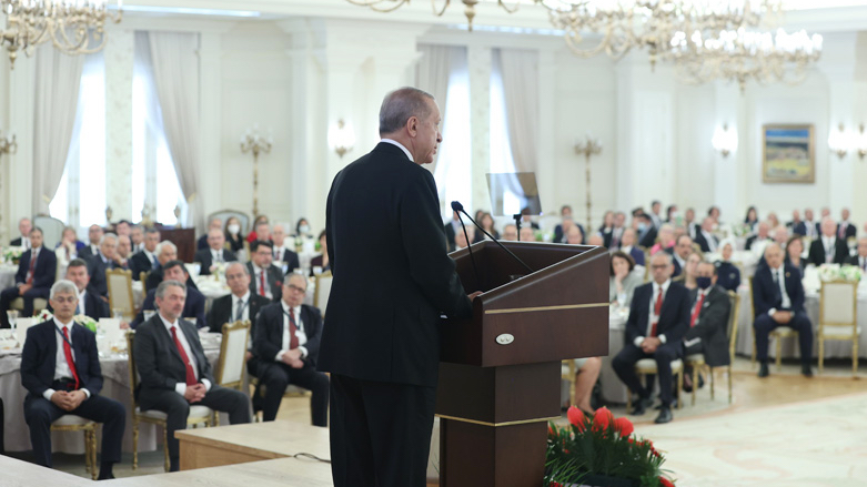 President Recep Tayyip Erdogan addressed the 13th Ambassadors’ Conference held at Cankaya Presidential Palace (Photo: Turkish Presidency)