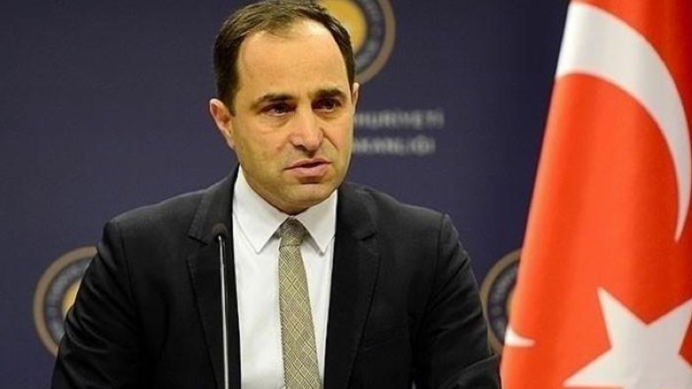 Turkey's Foreign Affairs spokesperson Ambassador Tanju Bilgic (Photo: Anadolu Agency).