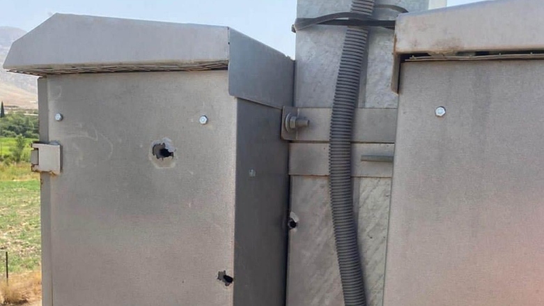 یەکێک لەو کامێرایانەی تەقەی لێکراوە