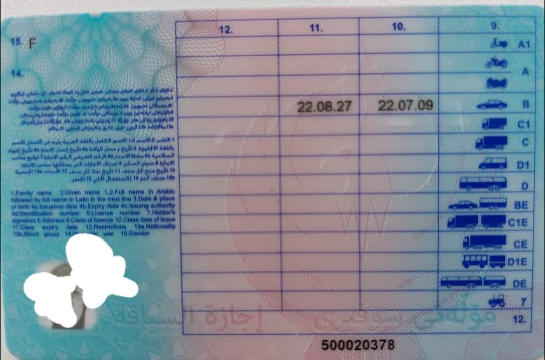 هەڵگرانی مۆڵەتی تایبەت دەبن بەخاوەنی ئەو جۆرە مۆڵەتە کە جۆرەکەیB دەبێت