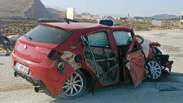 Antep'teki trafik kazası