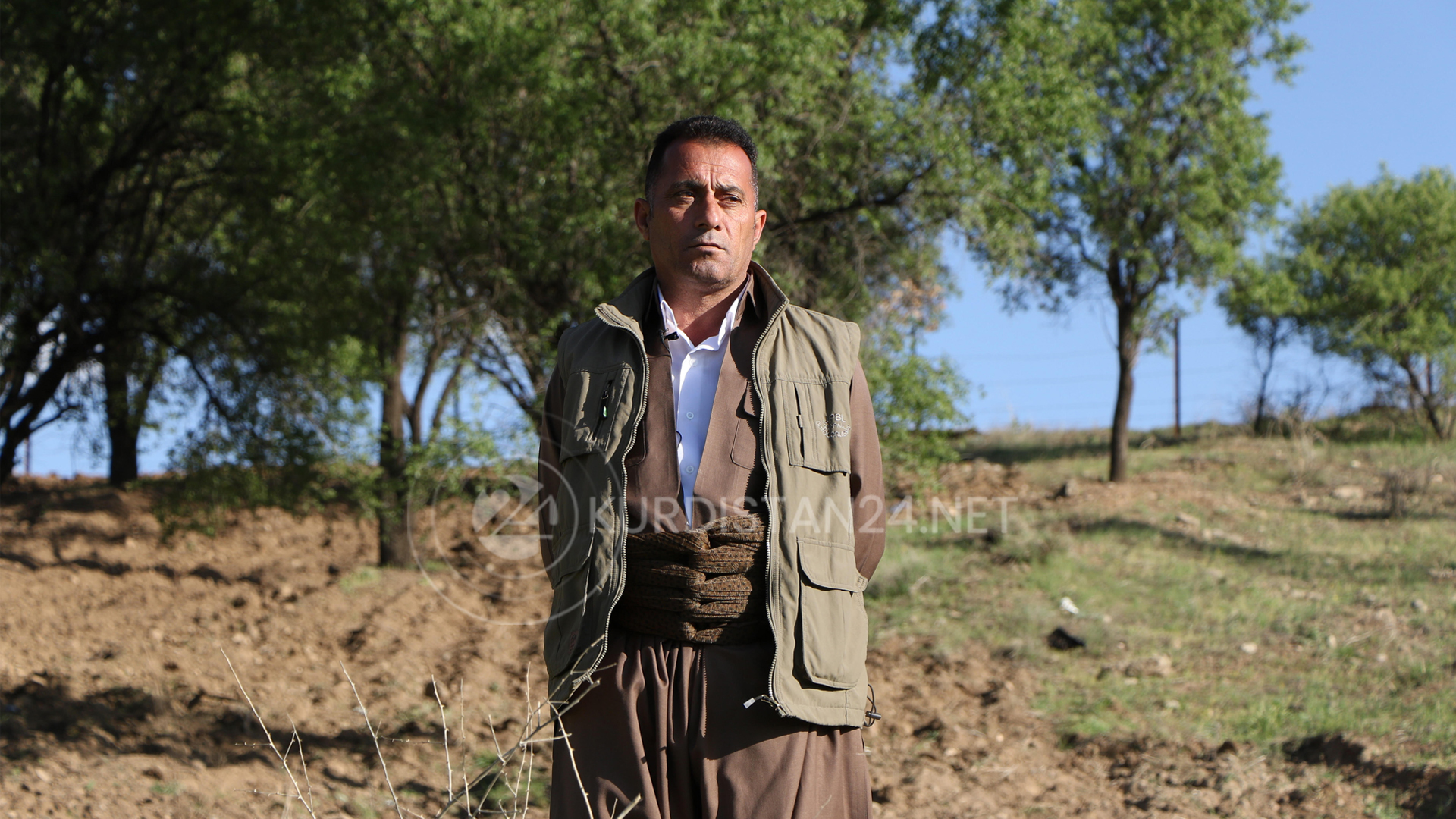 Fakhir Tahir, a survivor of Bahdinan Anfal genocide, Kurema village, Duhok province, August 28, 2022. (Photo: Kurmanj Nhili/Kurdistan 24)