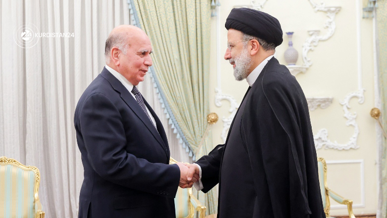 دیدار فواد حسین، وزیر امور خارجه عراق با رئیس جمهور ایران
