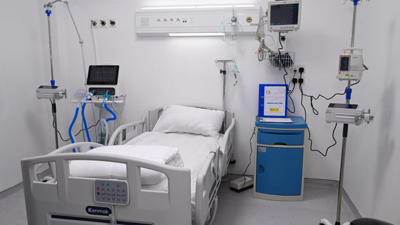 An ICU bed at the Erbil Maternity Hospital, August 1, 2023. (Photo: Erbil Governorate)