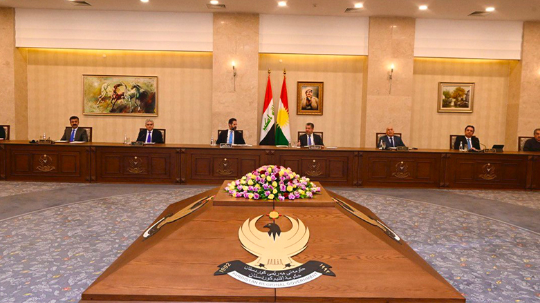 The meeting of the KRG Council of Ministers, August 2, 2023. (Photo: KRG)