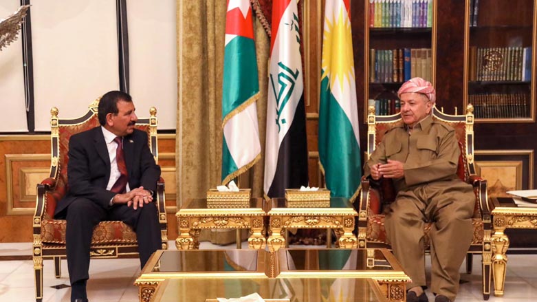 الرئيس بارزاني وأحمد الخلايلة