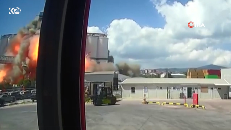 "سكرين" من فيديو يوثّق لحظة وقوع الانفجار