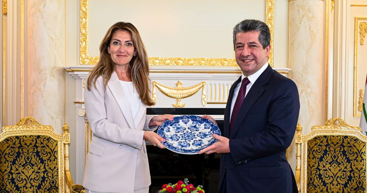 دیدار دیلان یشیلگز با مسرور بارزانی، نخست وزیر اقلیم کوردستان - ٢٠٢٢ 
