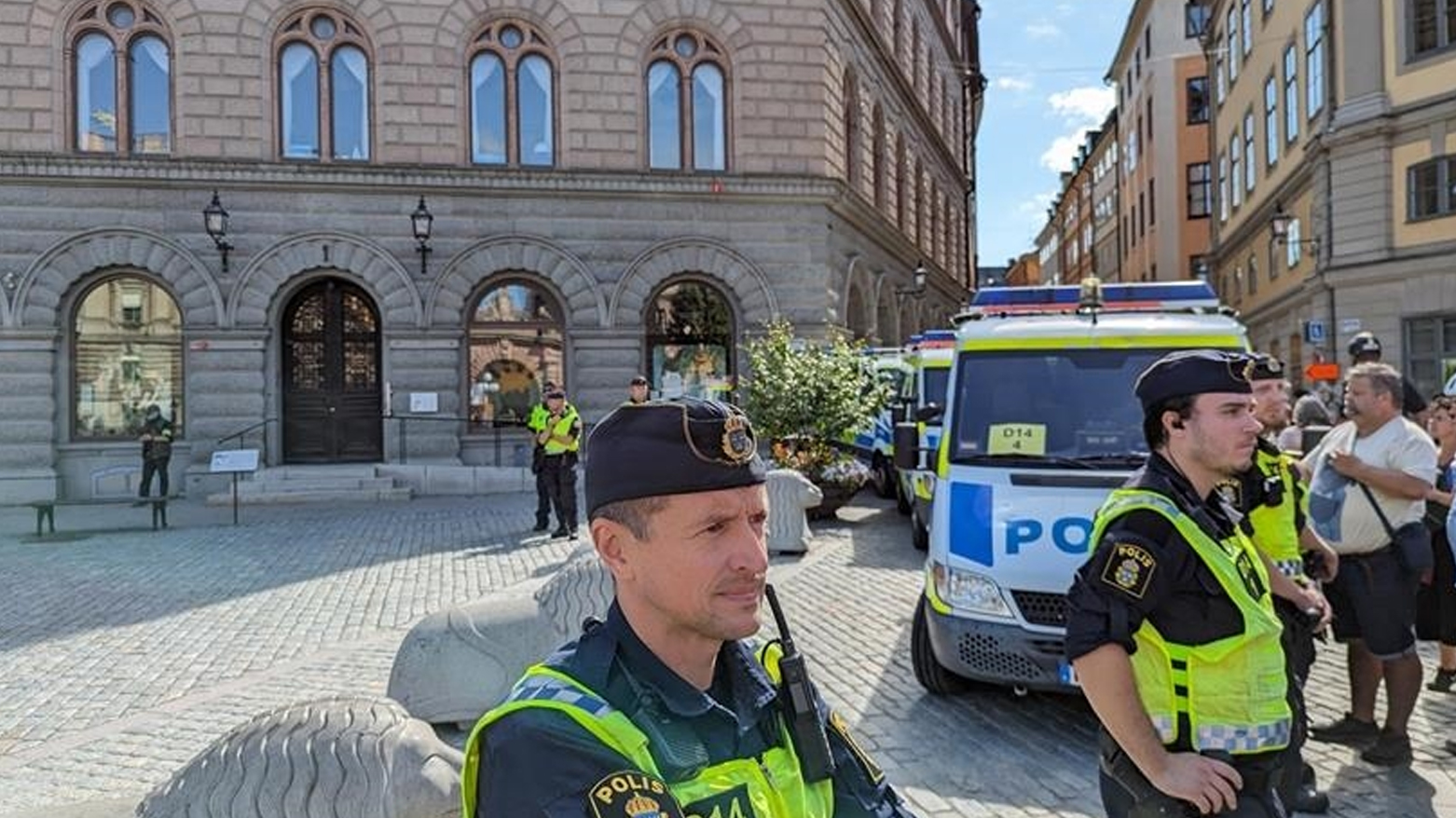 الشرطة السويدية / الأناضول