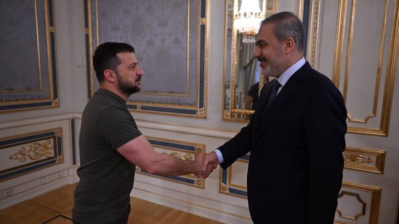 Hakan Fidan, Ukrayna'da Zelenskiy ile görüştü